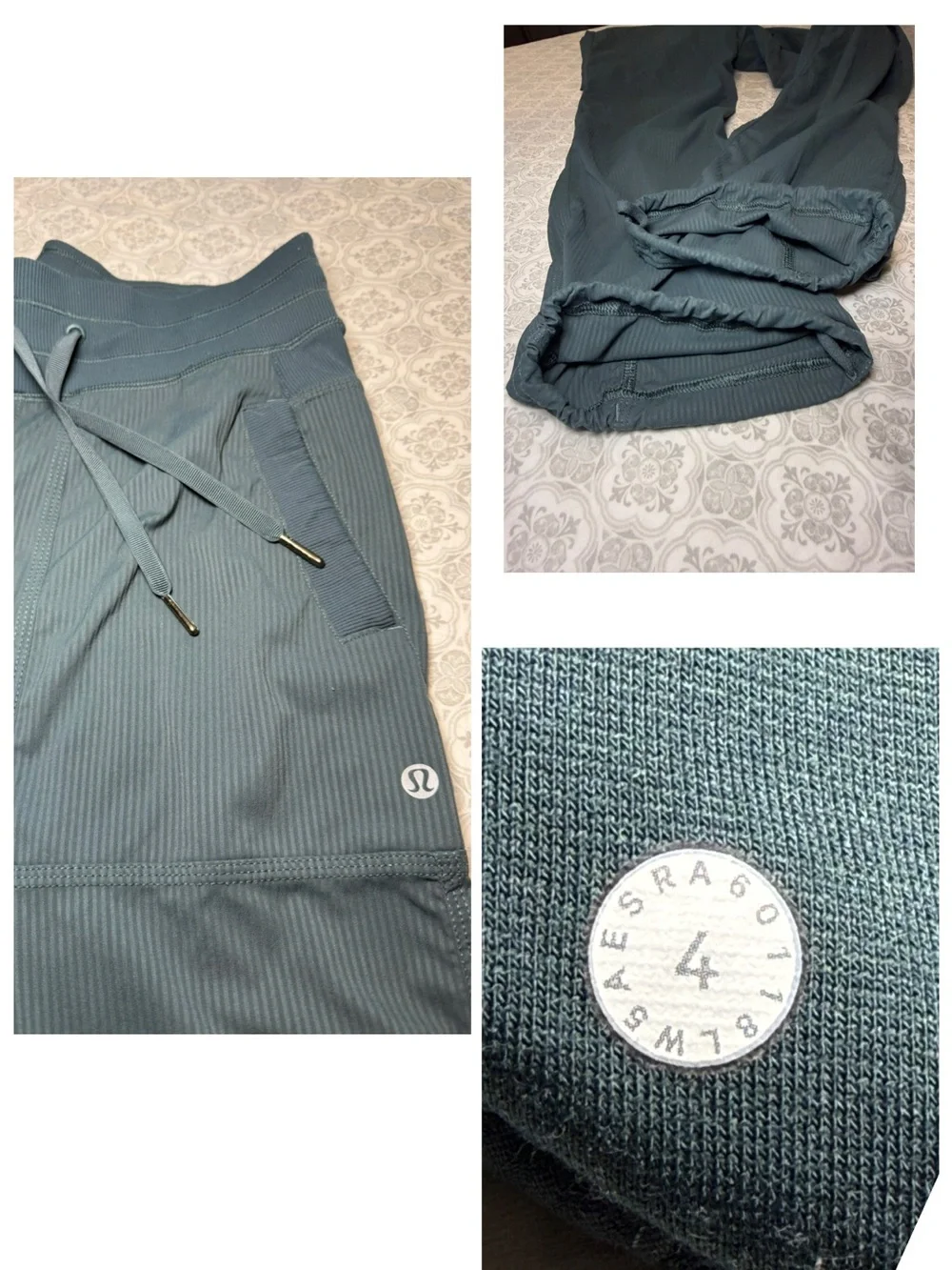 Lululemon Dance Studio Pant ||| (Regular) *Unlined Nocturnal Teal Size 4